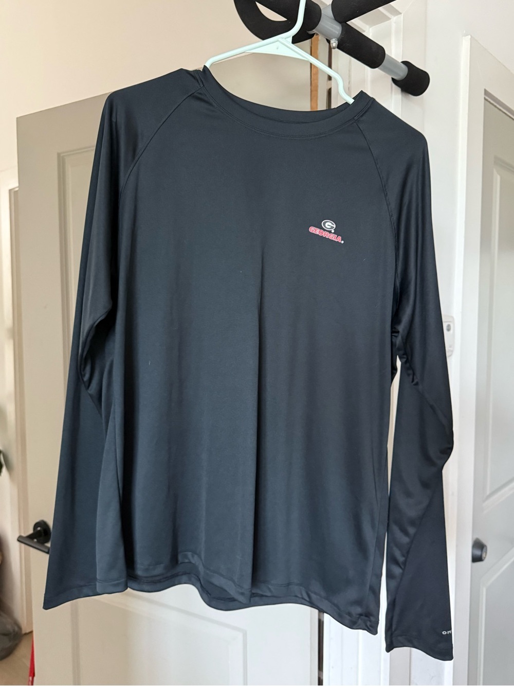 Georgia Bulldogs Black Long Sleeve Performance Tee